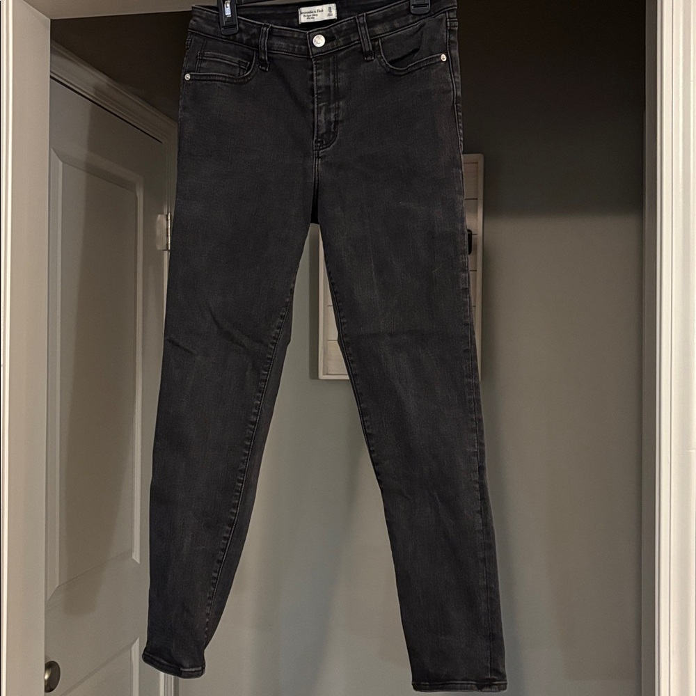 Abercrombie & Fitch Women's Black Skinny Jeans